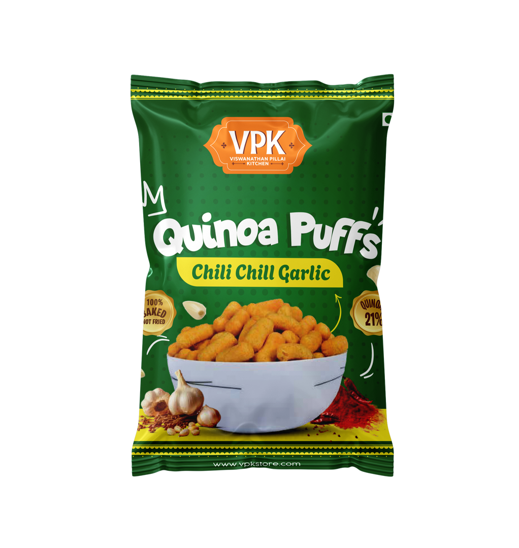 Quinoa Puff's Chili Chill Garlic