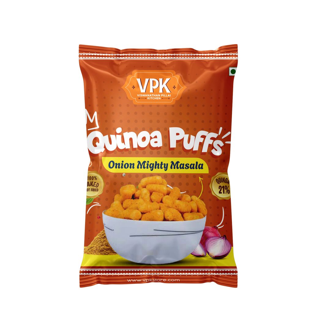 Quinoa Puff's Onion Mighty Masala