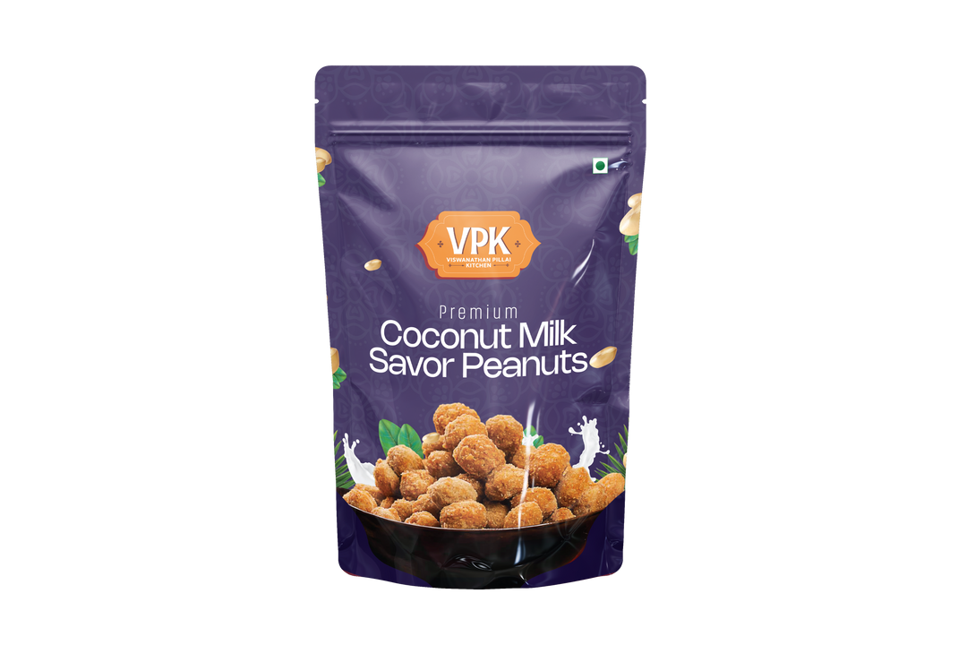 Coconut milk savor peanuts